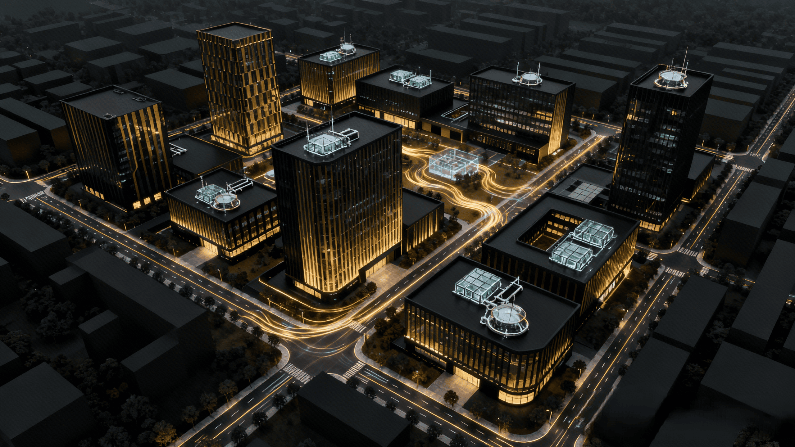 园区的“中枢神经”：如何用一张大屏解决安防、能耗和交通问题？